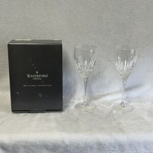 Waterford Eclipse Nocturne‎ Goblet - 2 Pack In Original Packaging